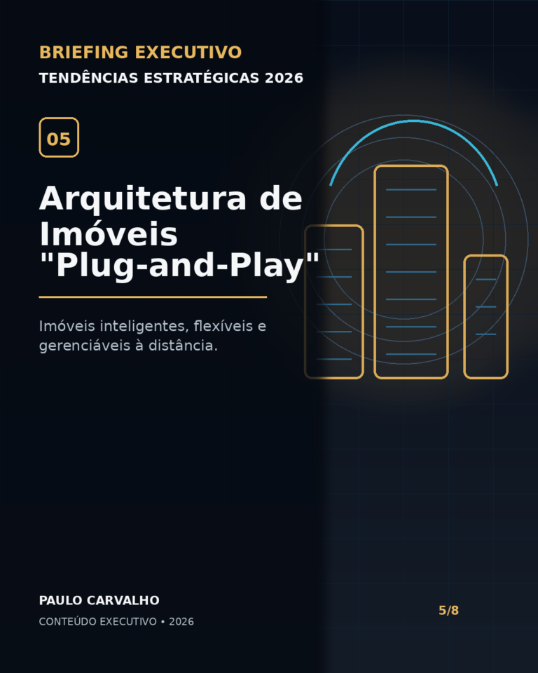Arquitetura de Imóveis “Plug-and-Play”