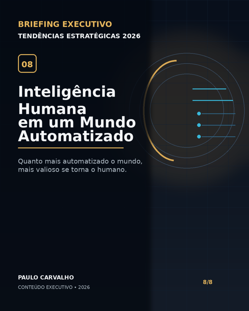 Inteligência Humana em um Mundo Automatizado